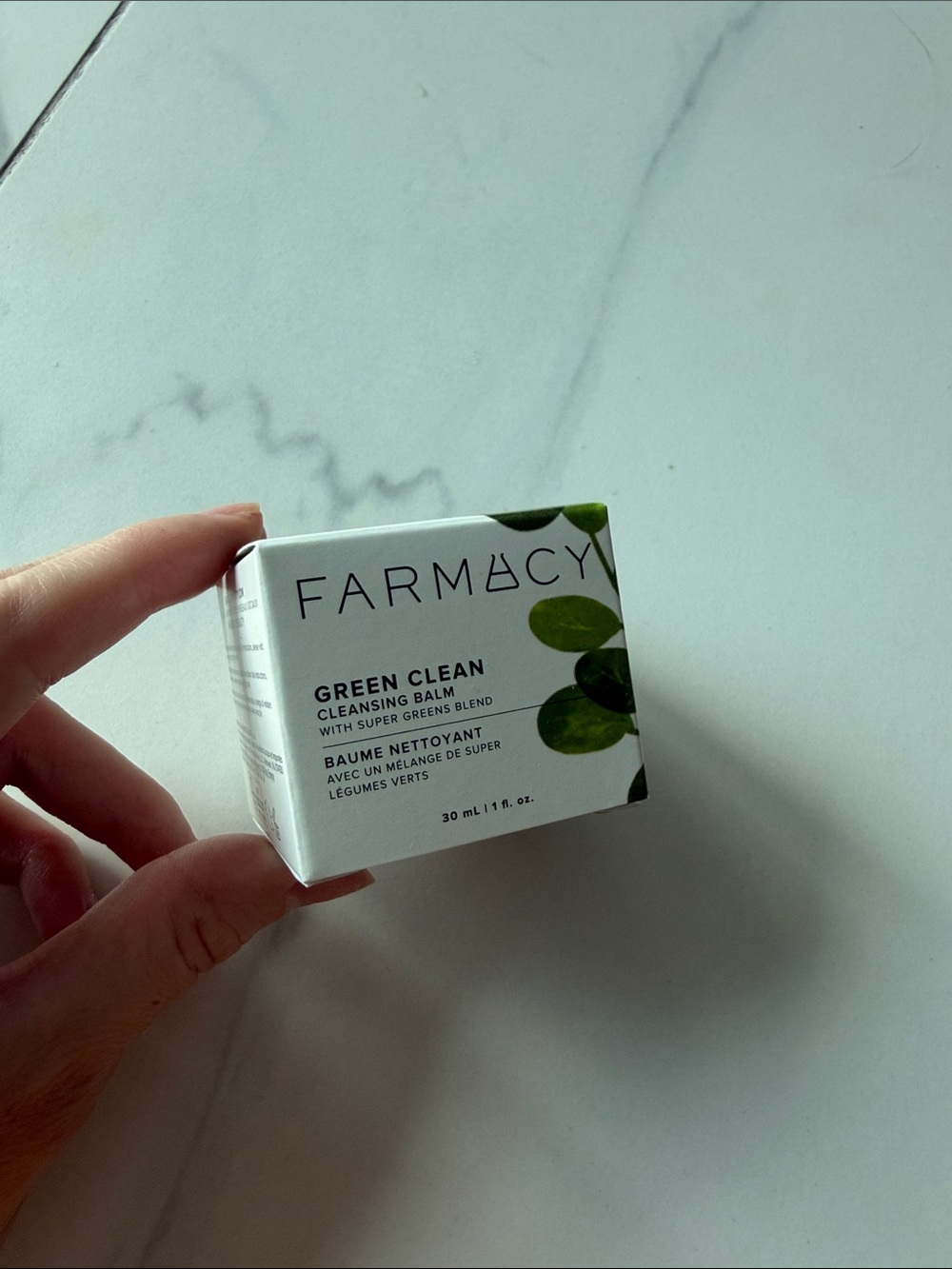 Farmacy Green Clean Cleansing Balm - White & Green Packaging